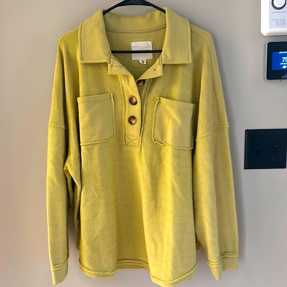 Womens American Eagle oversized long sleeve top